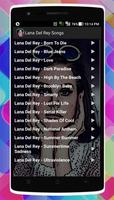 Lana Del Rey Songs Ekran Görüntüsü 1