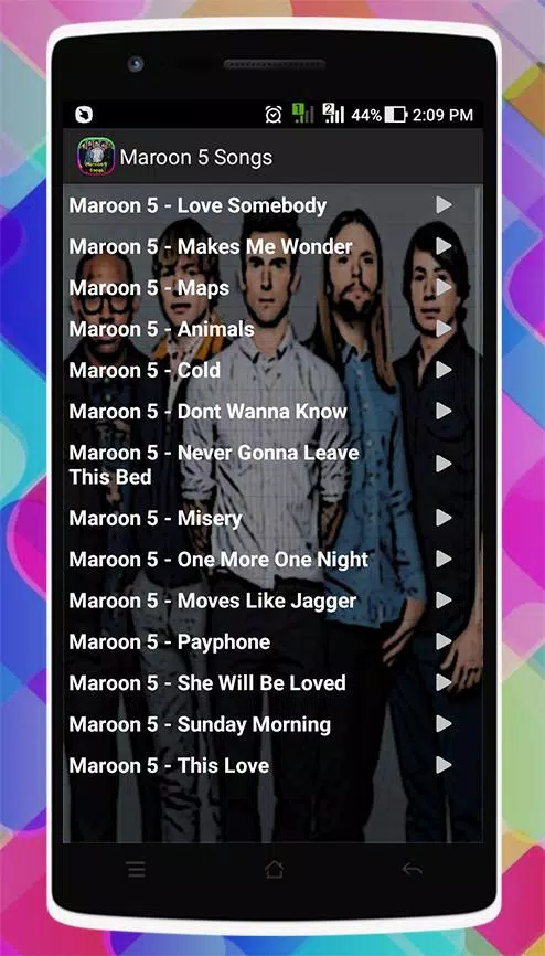 Maroon 5 Songs APK for Android Download