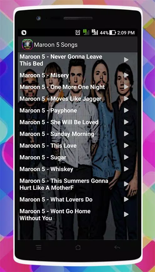 Maroon 5 Songs APK for Android Download