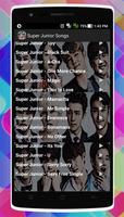 Super Junior Black Suit Songs ảnh chụp màn hình 2