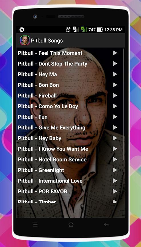 Pitbull Songs APK for Android Download