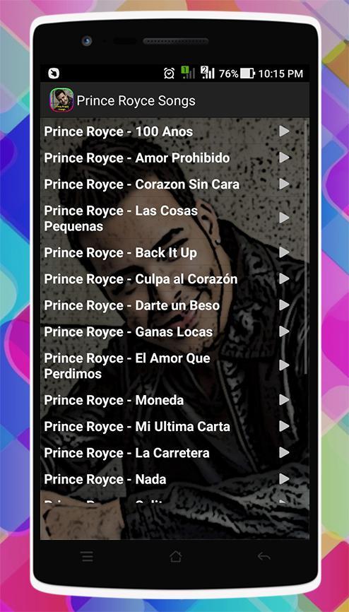 Descarga de APK de Prince Royce Songs para Android