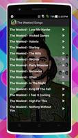 The Weeknd Songs capture d'écran 1