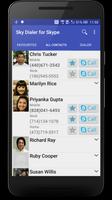 Sky Dialer for Skype syot layar 1