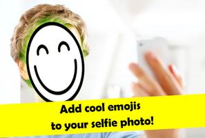Emoji Photo Selfie Sticker capture d'écran 2