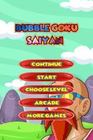 Bubble Goku Saiyan Affiche