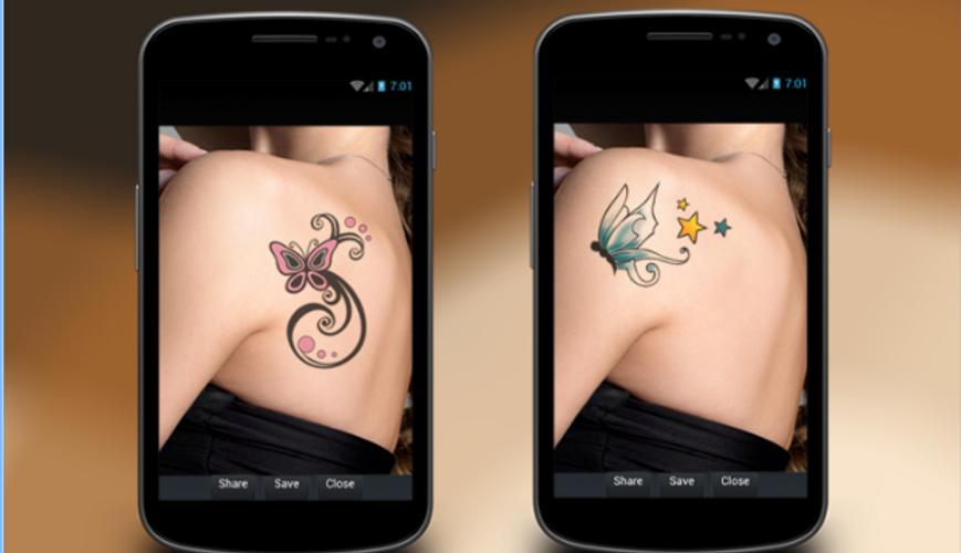 Андроид с татуировками