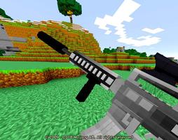 Weapon Minecraft PE Addon poster