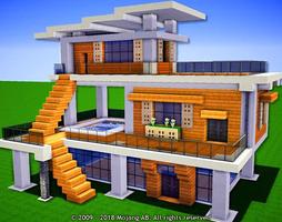 2 Schermata La Costruzione della casa in Minecraft PE