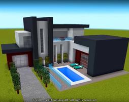 Maison moderne pour Minecraft Mod capture d'écran 3