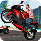 Motorbike Speed Traffic Racing Zeichen