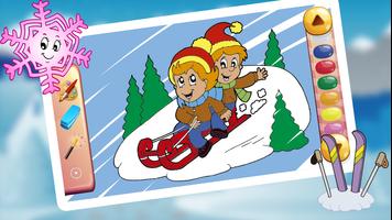 SAMPI COLORS Drawing Winter Affiche