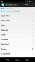 Internationumber ภาพหน้าจอ 1