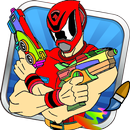 Coloring Game of Power Rangers APK