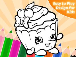 Poster Coloring Pages Game of Shopkin