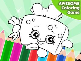 1 Schermata Coloring Pages Game of Shopkin