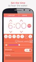 Waker: Wake Up With Cool Voice capture d'écran 2