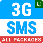3G & SMS Packages-icoon