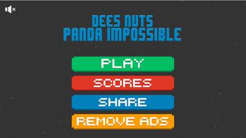 Dees Nuts - Panda Impossible Poster