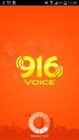 916 Voice الملصق