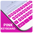 Cute Pink Keyboard Theme with Emoji, GIF, Font APK