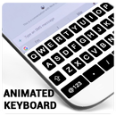 New Black Keyboard - Live Emoji, GIF, Sticker APK