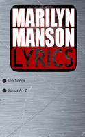 Hits Marilyn Manson Lyrics capture d'écran 1