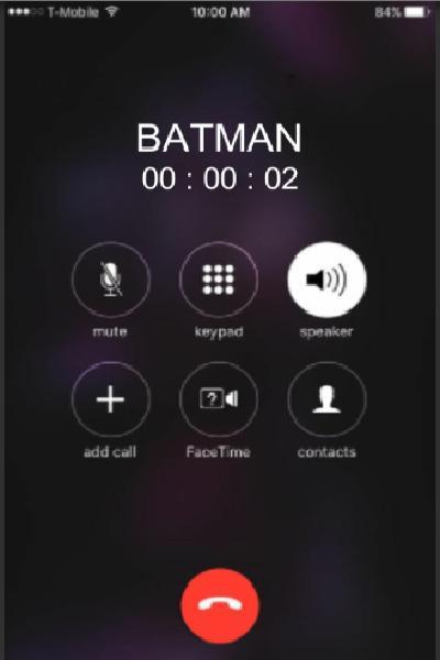 fake call from bat-man omg he come to my house APK per Android Download