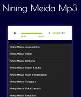 Lagu Sunda Nining Meida Terlengkap Mp3 capture d'écran 1