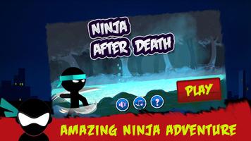 Poster Ninja after adventure islande