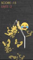 NINJA Emoticone - emoji cut funny simple samurai 스크린샷 3