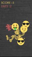 NINJA Emoticone - emoji cut funny simple samurai স্ক্রিনশট 2