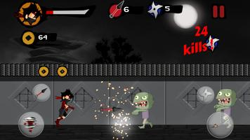 Ninja vs Zombies capture d'écran 3