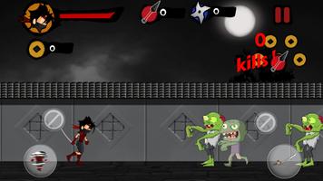 Ninja vs Zombies Ekran Görüntüsü 1