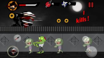 Ninja vs Zombies capture d'écran 2