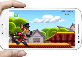 Paw Run ninja Patrol samurai screenshot 3