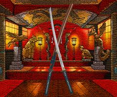 Ninja Sword App Samurai Sword plakat