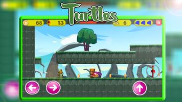 turtle Adventure Ninja تصوير الشاشة 1