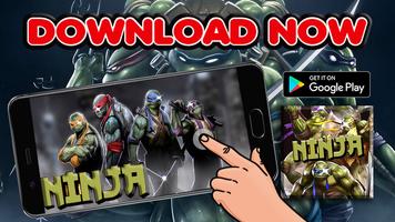 Turtle Ninja Hero Ultimate Adventure 2017 الملصق