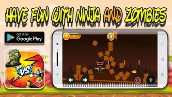 برنامه‌نما ninja vs zombie: warrior-fight-survival & legends عکس از صفحه