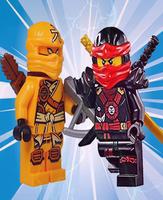 Shawdow Ninjago Team Warrior постер