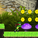 Ninja Superhero in Jungle RUN