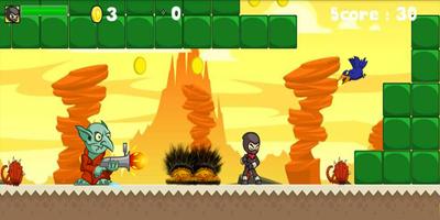 The Hero  Adventures Ninja . screenshot 1