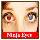 Shinobi Eyes Stickers Editor icône