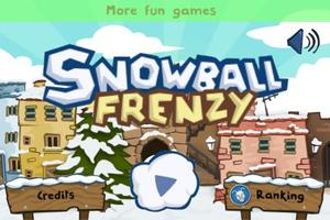 Snowball Frenzy Affiche