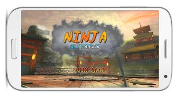 Ninja Ultimate Fighters War ảnh chụp màn hình 1