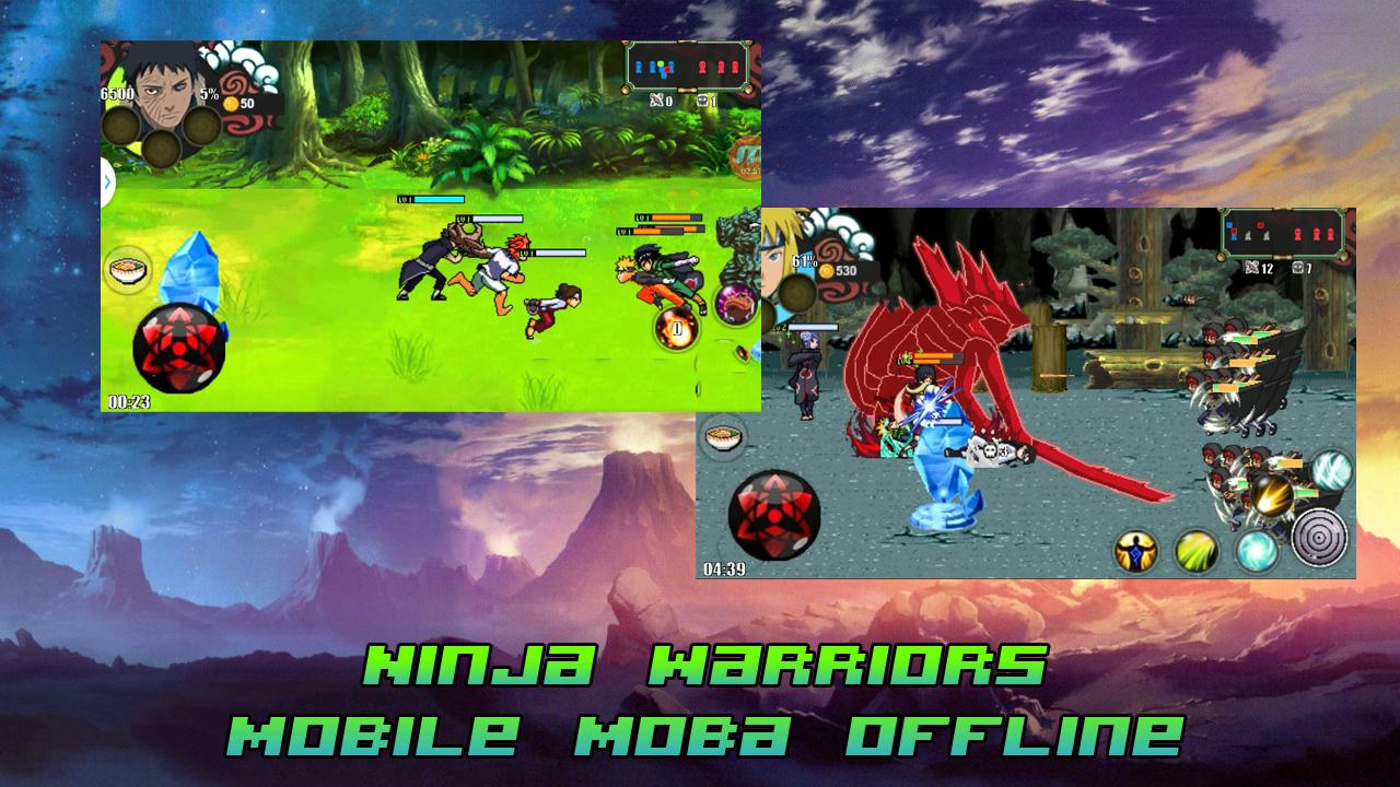 photo Moba Anime Offline Apk ninja warriors mobile moba offline