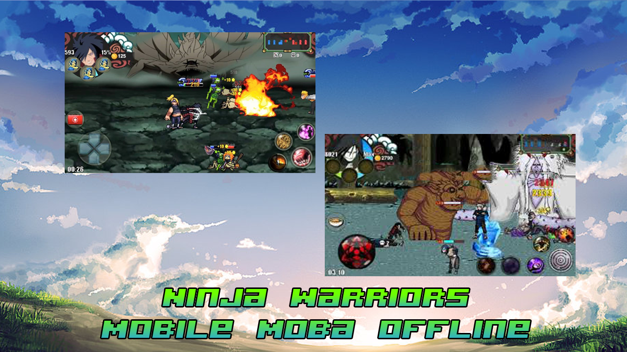 wallpapers Moba Anime Offline Apk ninja warriors mobile moba offline