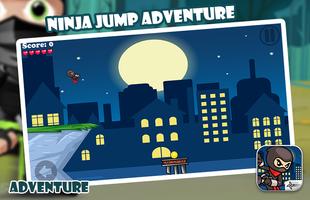Ninja Jump city Adventure imagem de tela 1