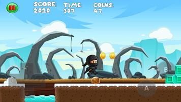 Ninja run jump adventures NEW imagem de tela 1